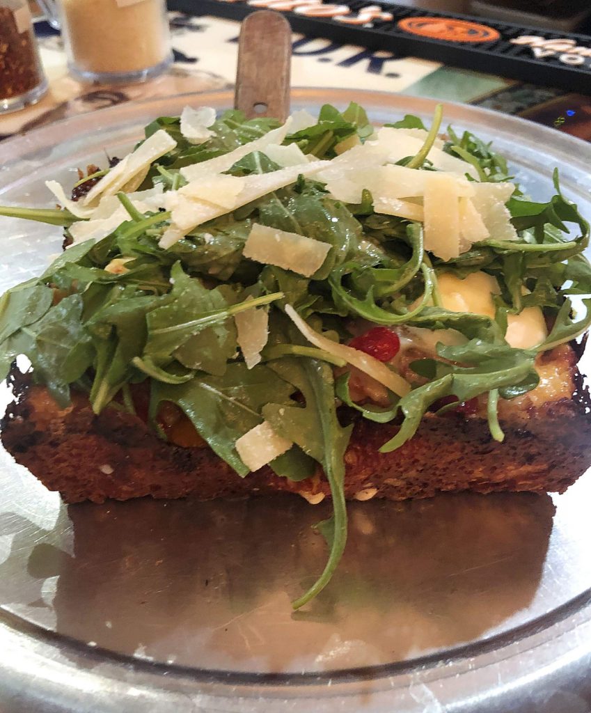 A pizza from Propaganda Pie in Redstone