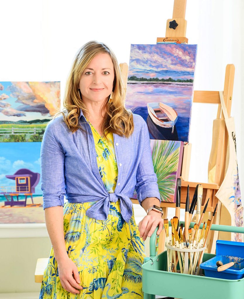 Snowmass Village's Emily Chaplin is hosting a 20-piece auction of her original artwork to raise funds for frontline COVID-19 organizations.
