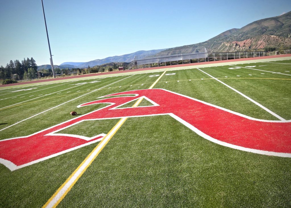The Aspen School District turf field.