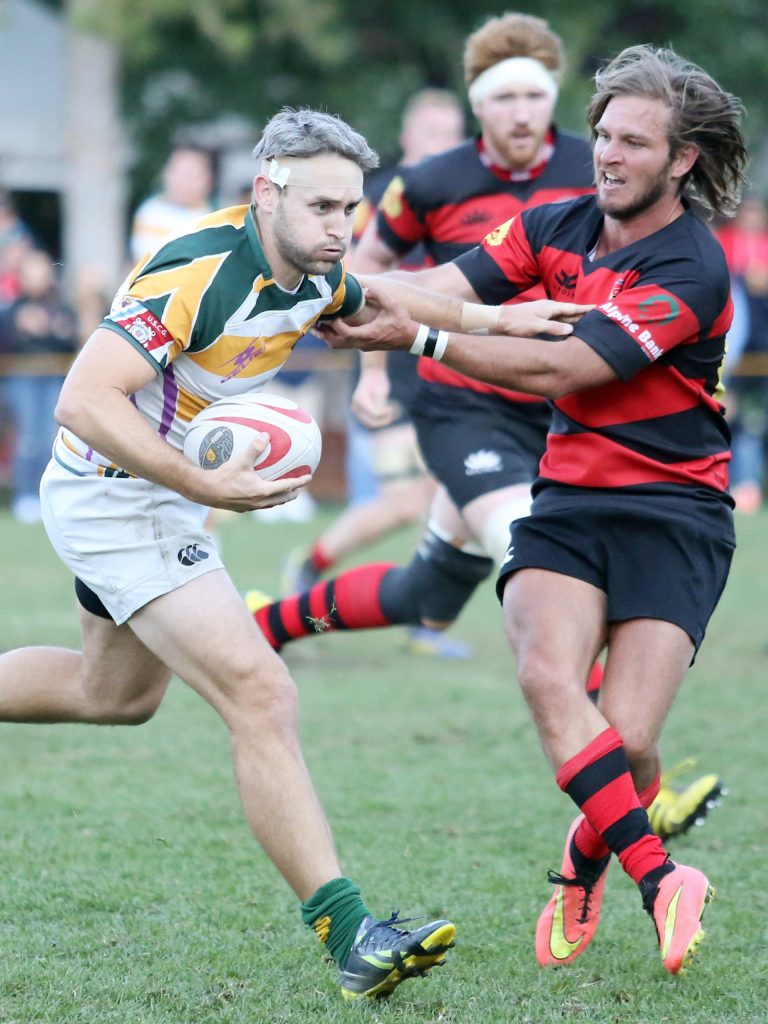 The Gentlemen of Aspen Rugby Club plays against New Orleans in the 2017 Ruggerfest semifinals on Sept. 16 at Wagner Rugby Stadium.