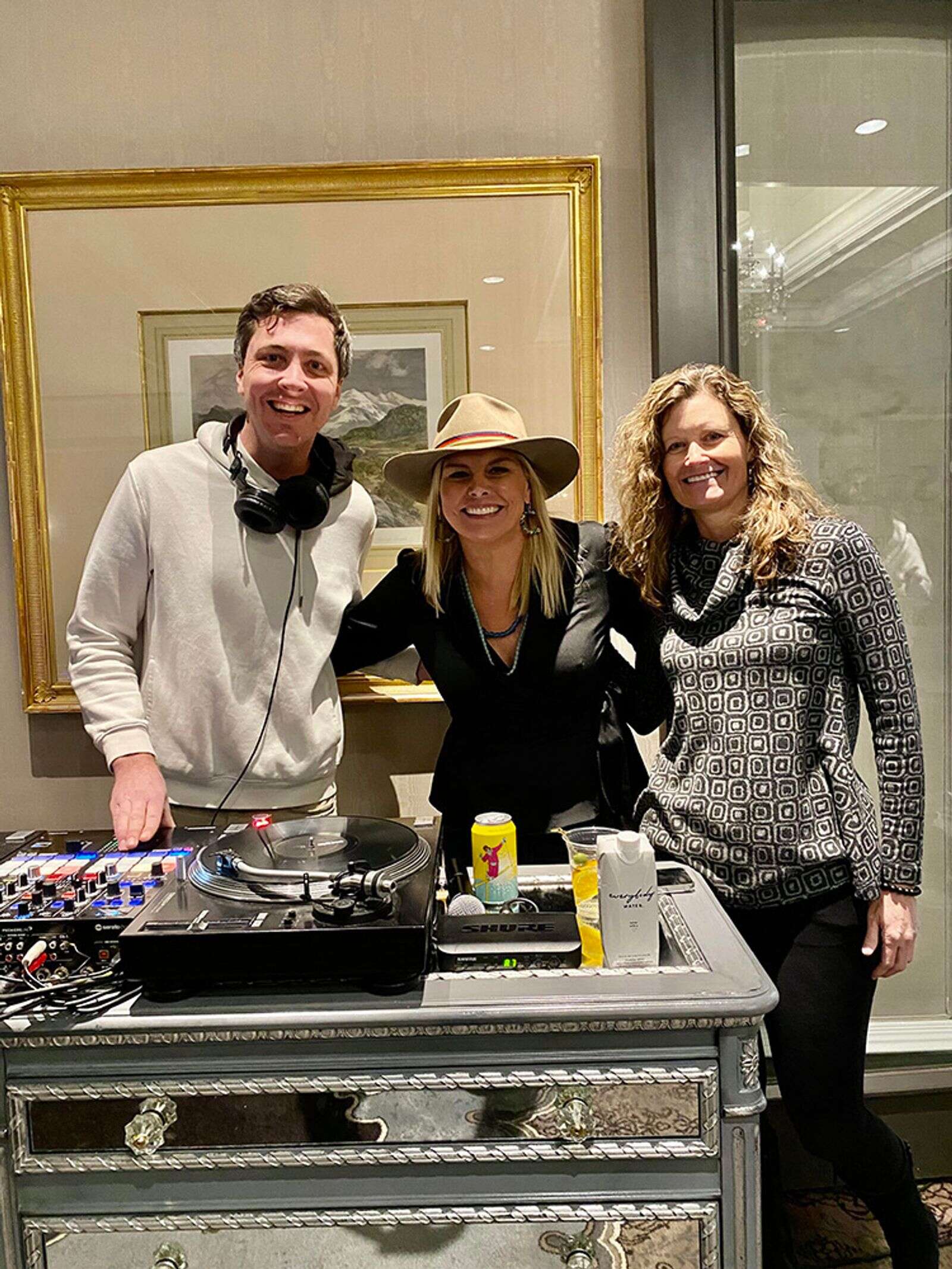 Mountain Mayhem Après reception at Suite Reyad