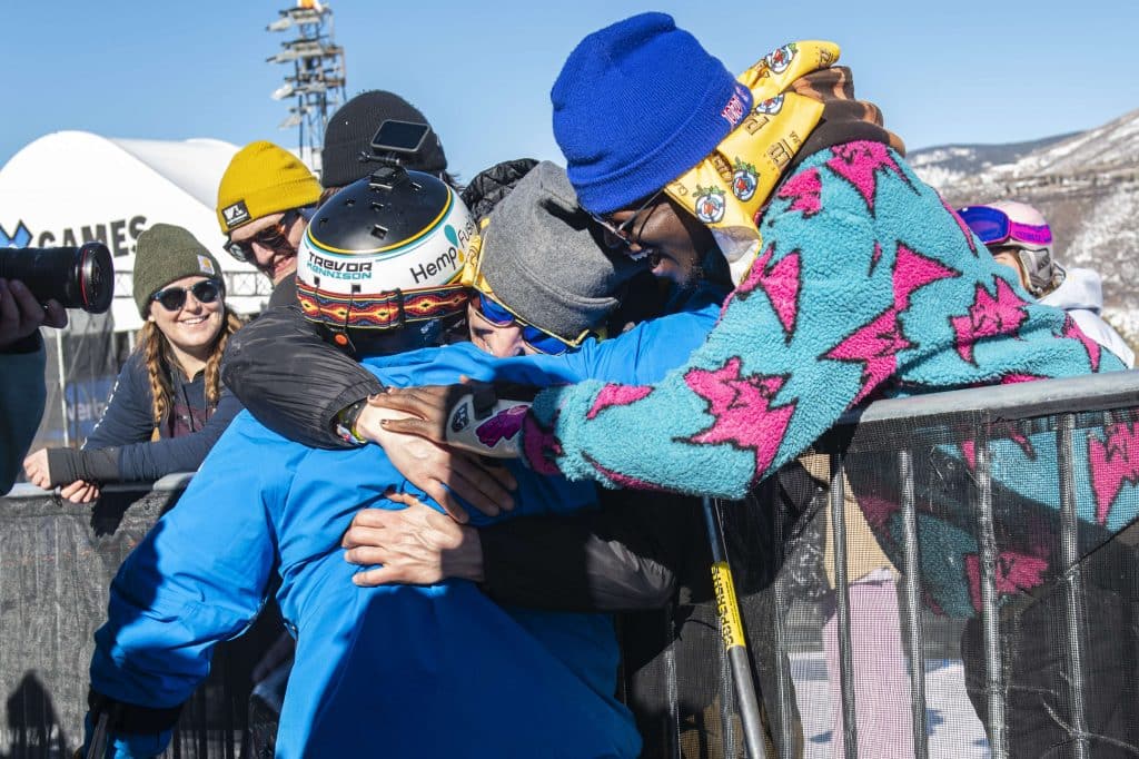 Making spirits soar: Sit-skier Kennison launches off X Games big