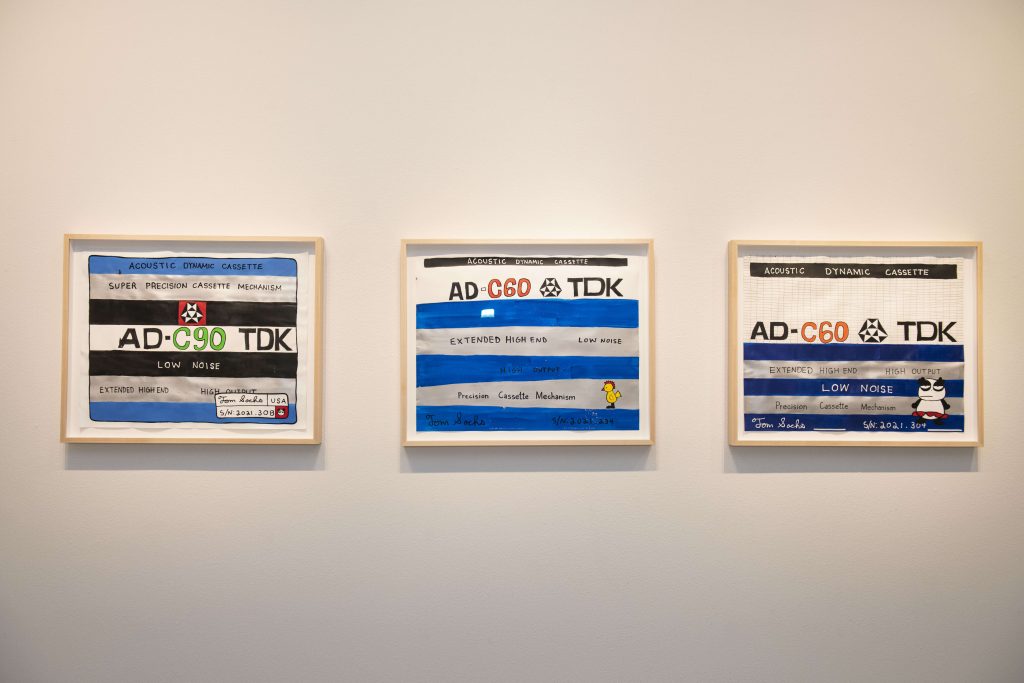 Tom Sachs opens 'Cassette Only' exhibition at Baldwin