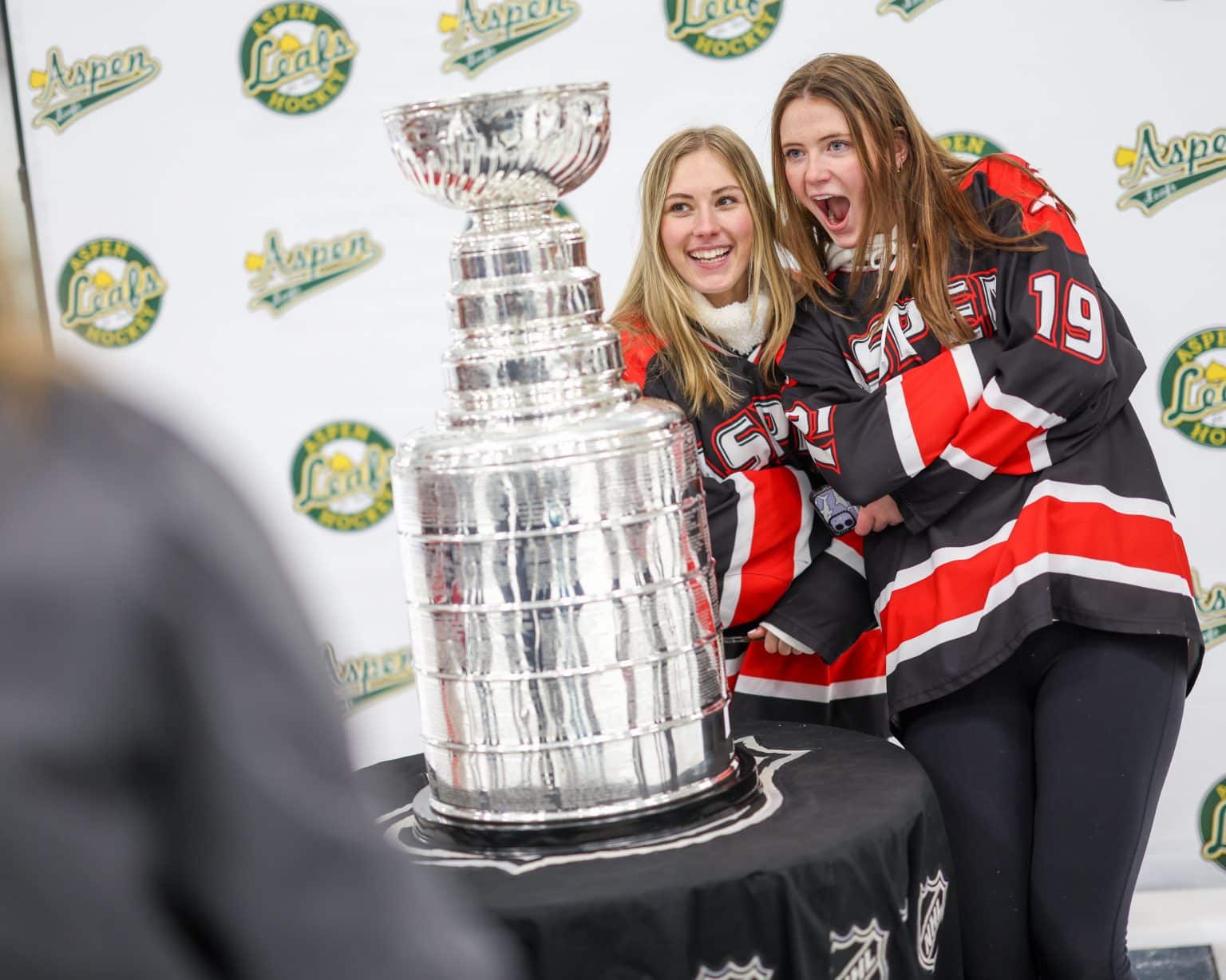 Photos The Stanley Cup trophy comes to Lewis Ice Arena with Aspen