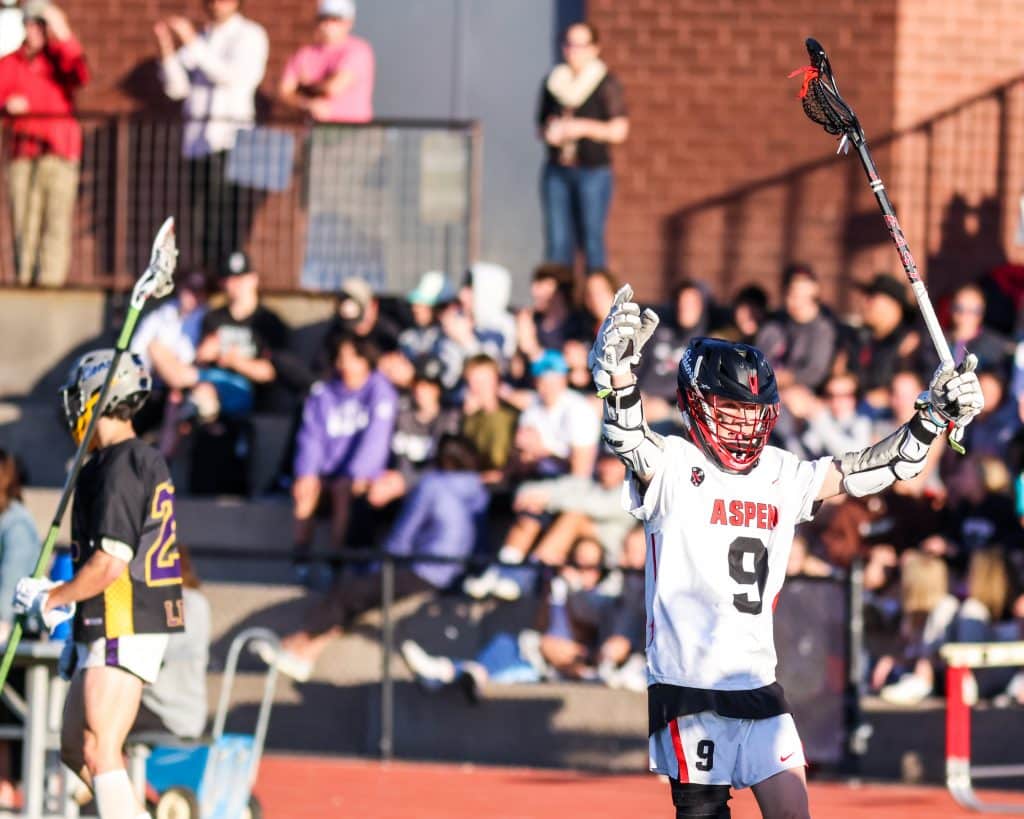 Aspen boys lacrosse finds offense after halftime to cruise in first