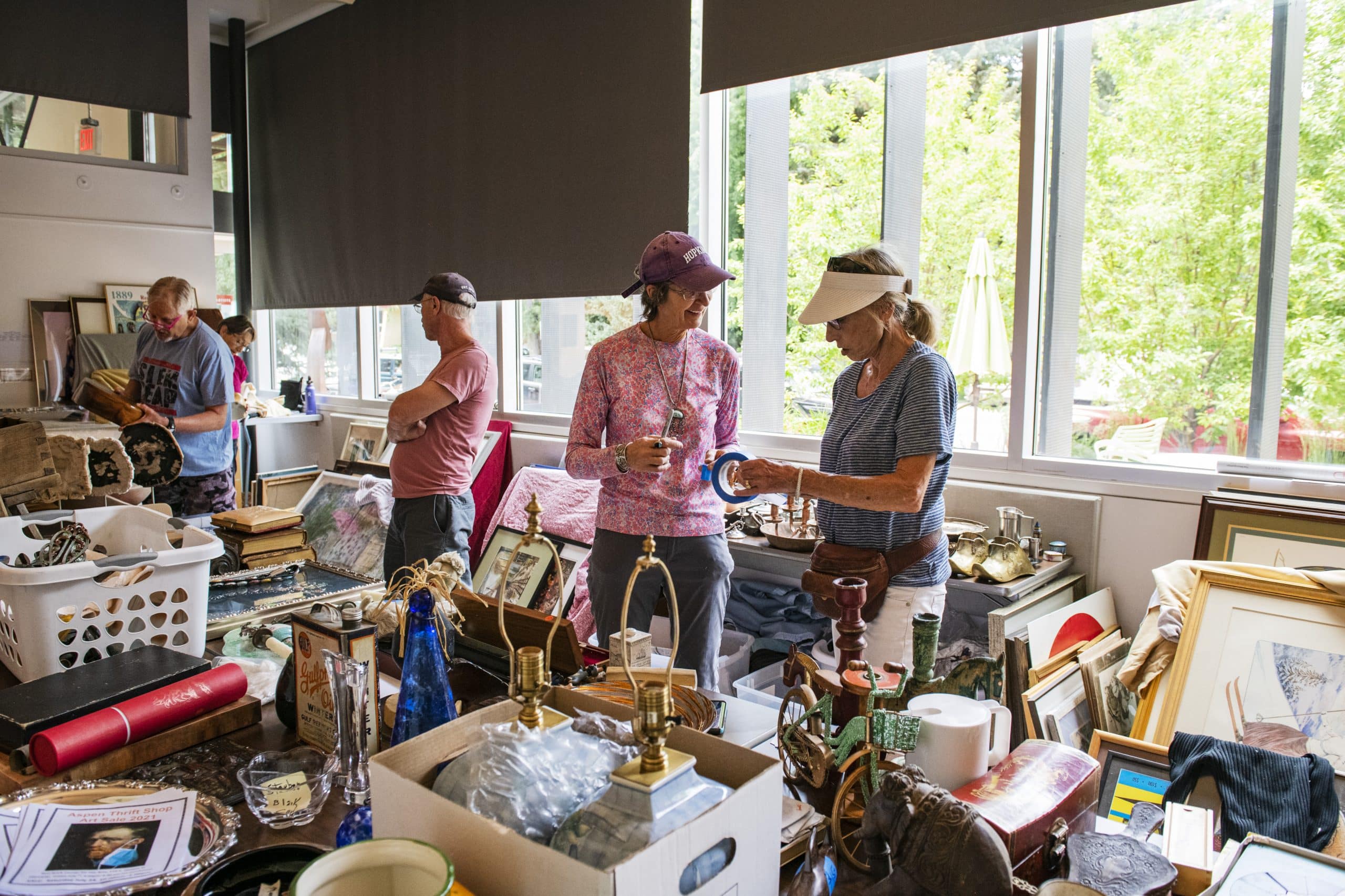 Aspen Thrift Shop’s annual art sale returns with “unusual, interesting