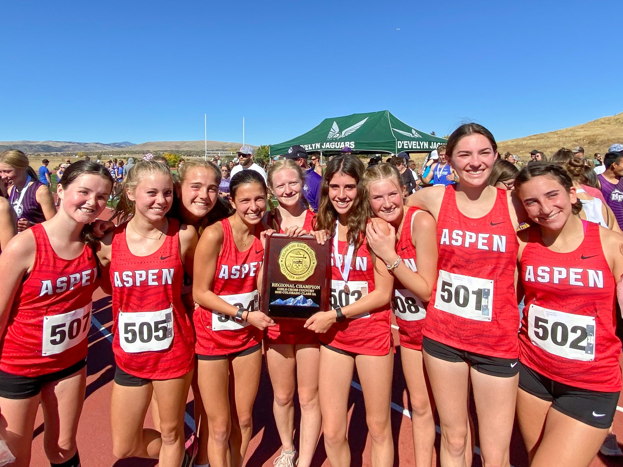 Aspen Girls XC Heads To State After Surprise Regional Race BHS Girls