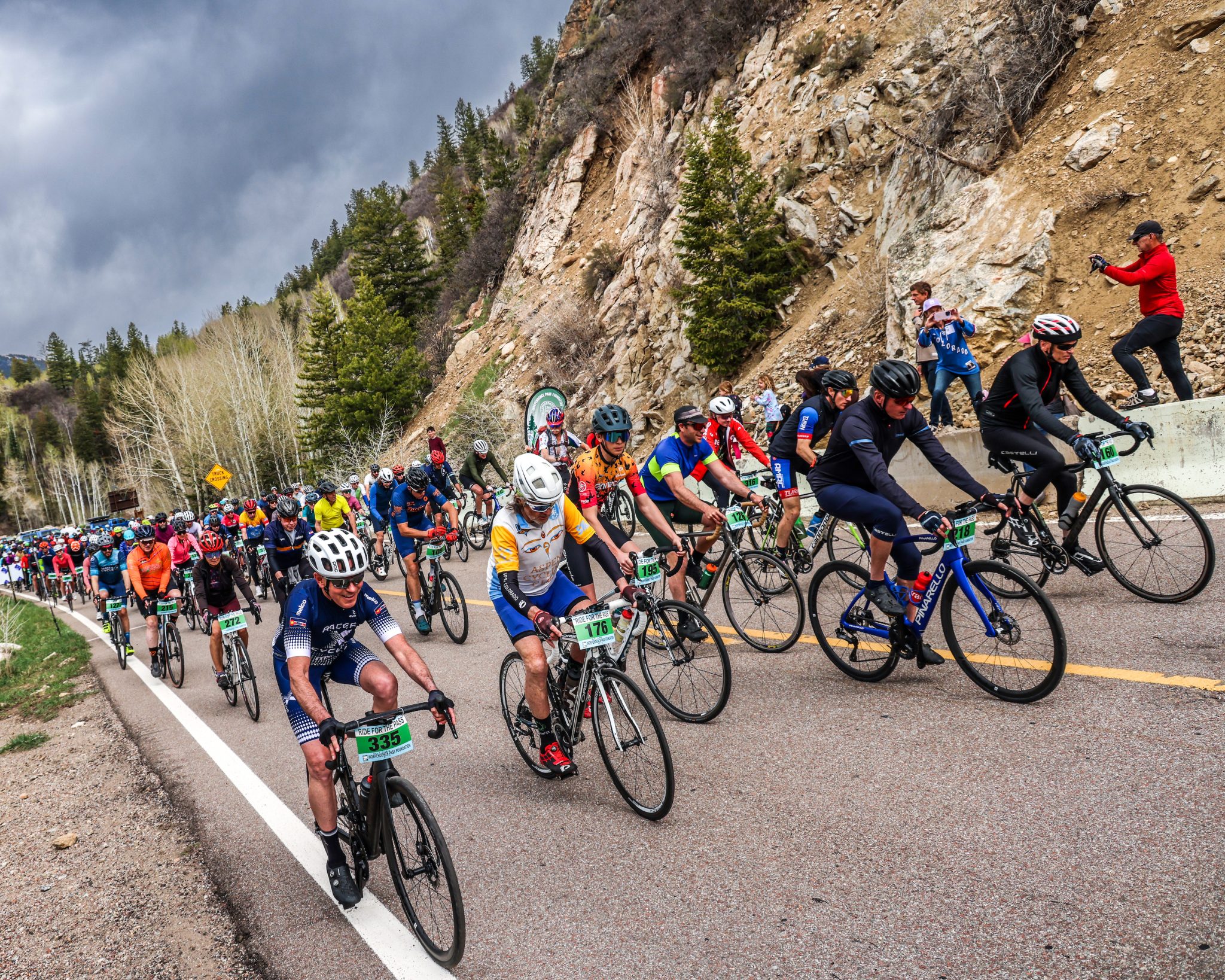 More than 300 cyclists show up for 30th annual Ride for the Pass ...