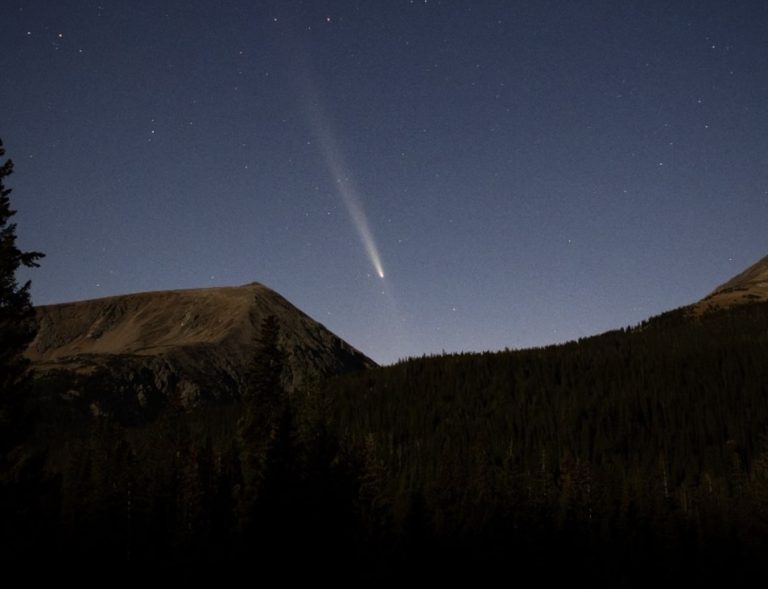 An ancient comet not seen for 80,000 years is visible in Colorado’s
