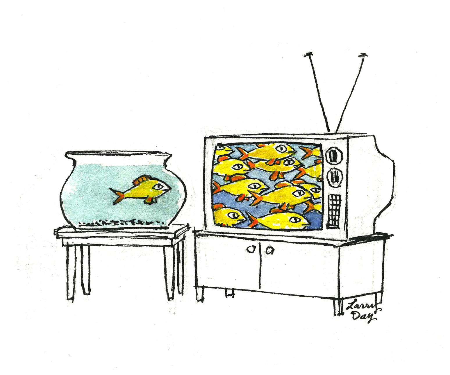 Ken Ransford Carbondale cartoonist showing at Basalt’s Art Base | AspenTimes.com