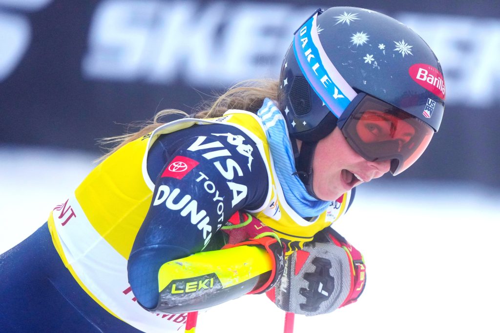 Image for Shiffrin takes fourth in Sunday’s giant slalom at Mont-Tremblant World Cup
