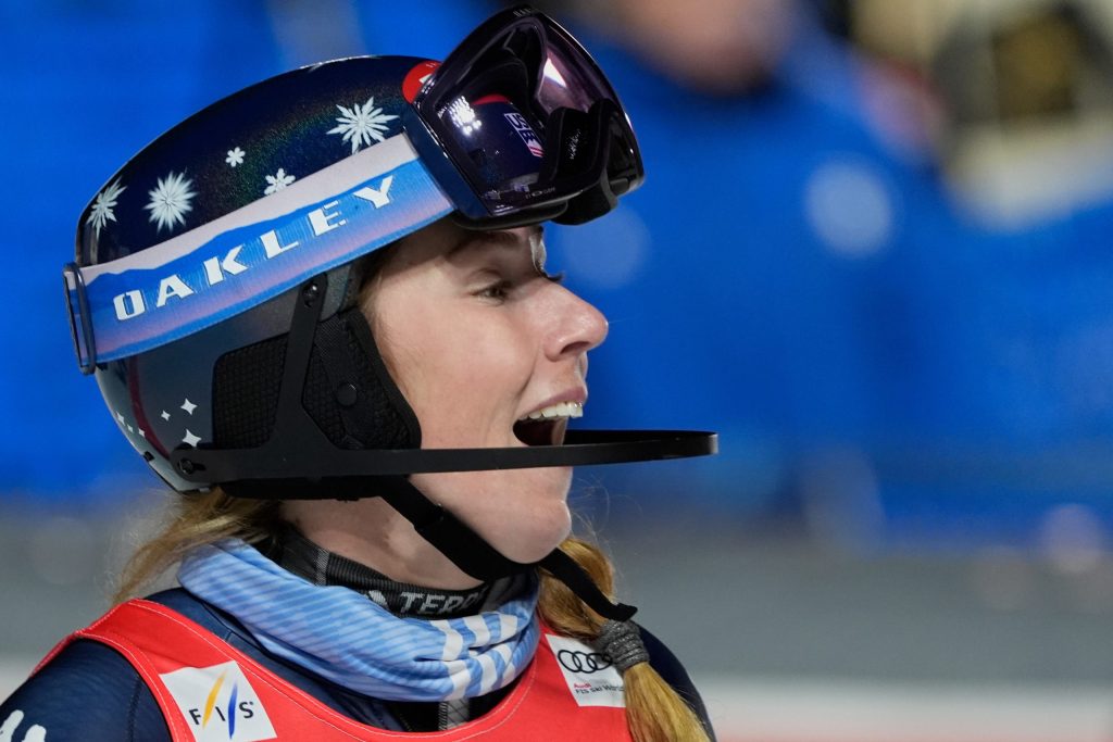 Shiffrin claims 105th victory after dominating night slalom in France