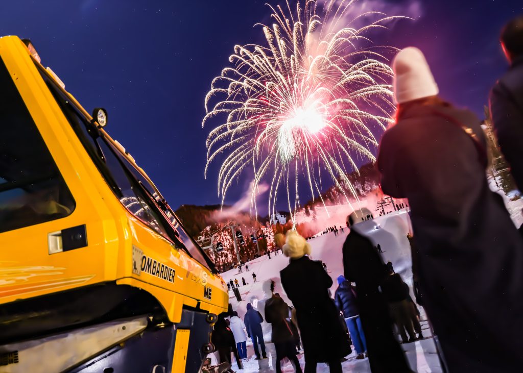 PHOTOS: Fireworks help bring the New Year to Aspen Mountain