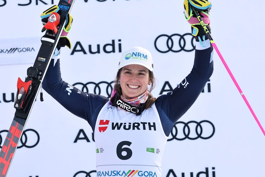 Moltzan notches seventh-career World Cup podium in Kranjska Gora as Shiffrin fifth in giant slalom