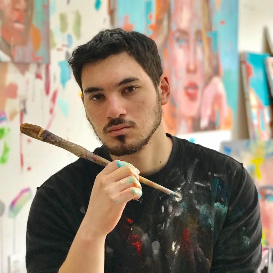 Dominic Mattioli in-person exhibit, reception at Aspen Art Gallery