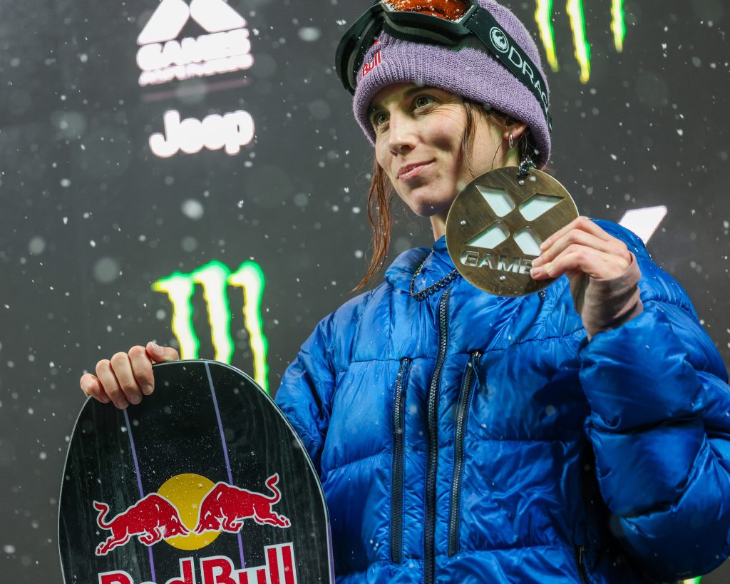 Atkin, Shimizu claim gold in snowy women's halfpipe at X Games