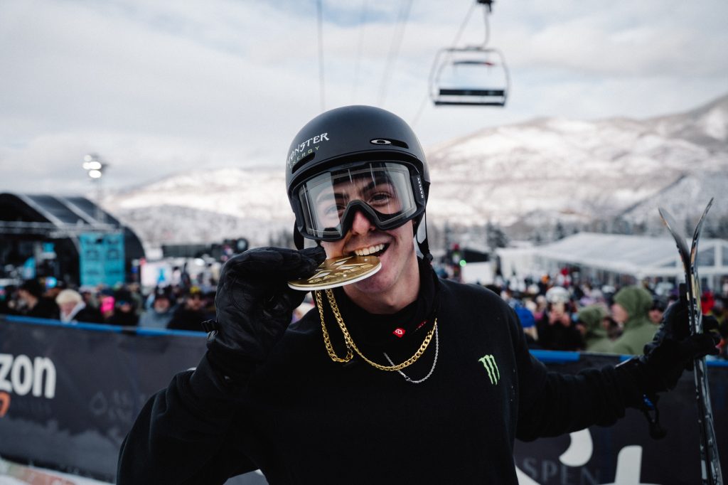 New Zealand’s Harrington takes gold in men’s delayed ski slopestyle