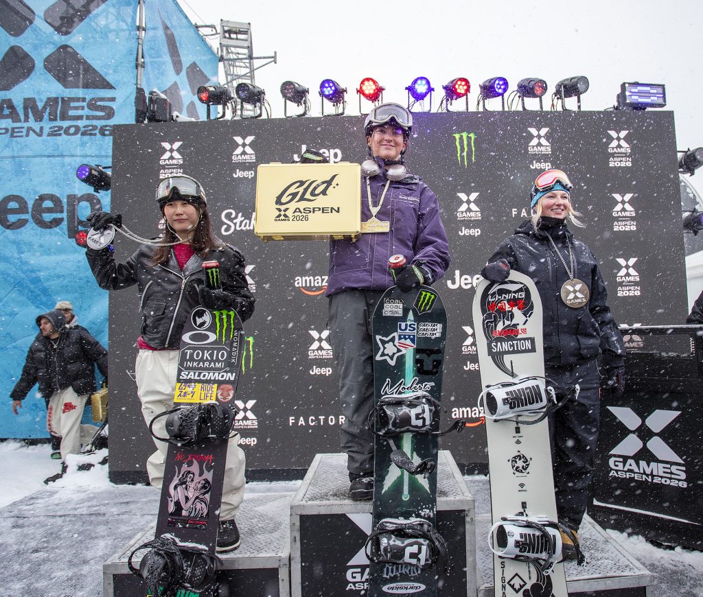 Huck it: Perlmutter wins X Games gold in women's snowboard knuckle