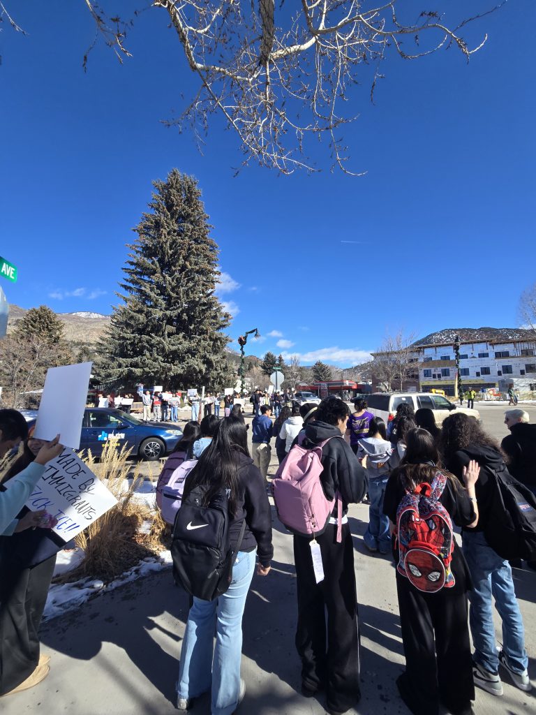 Basalt High School students walk out in protest of ICE | AspenTimes.com