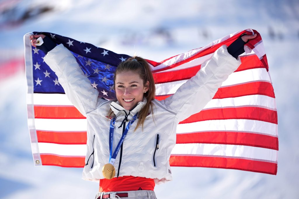 Shiffrin wins Olympic slalom title 12 years after her first gold medal