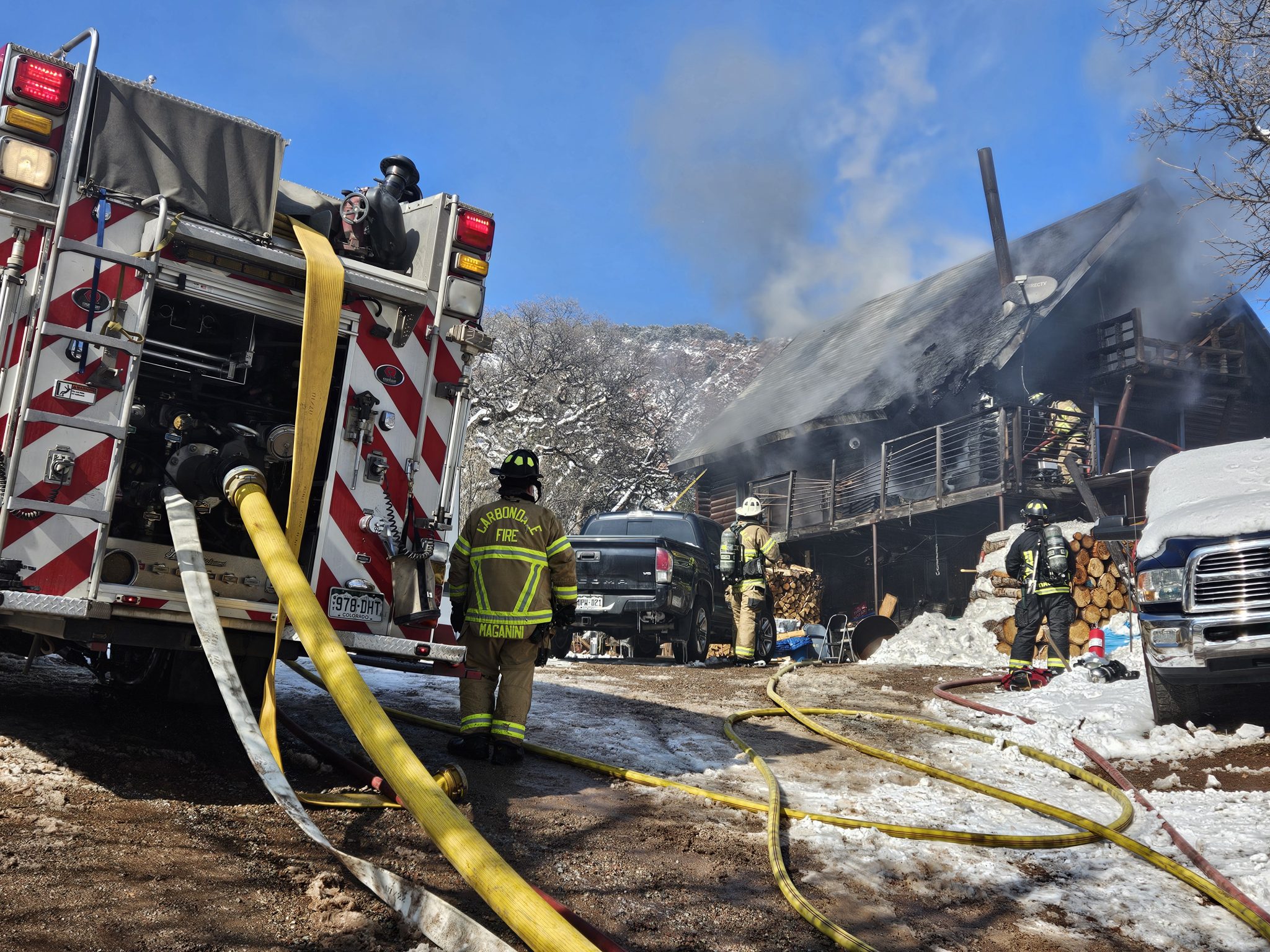 House fire in Carbondale is contained, no injuries reported ...