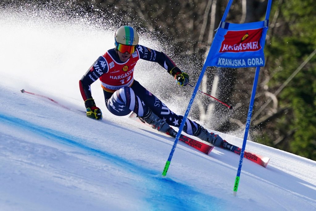 Radamus leads US in final World Cup giant slalom before finals