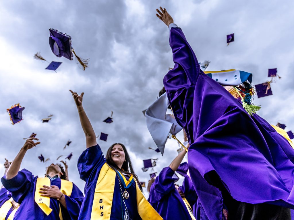 Nearly 100 students cross the stage as Basalt High School bids farewell to the class of 2026