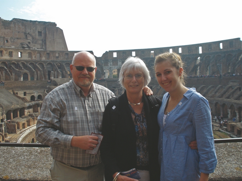 Traveling with Alida: Familiar faces in a foreign land ...