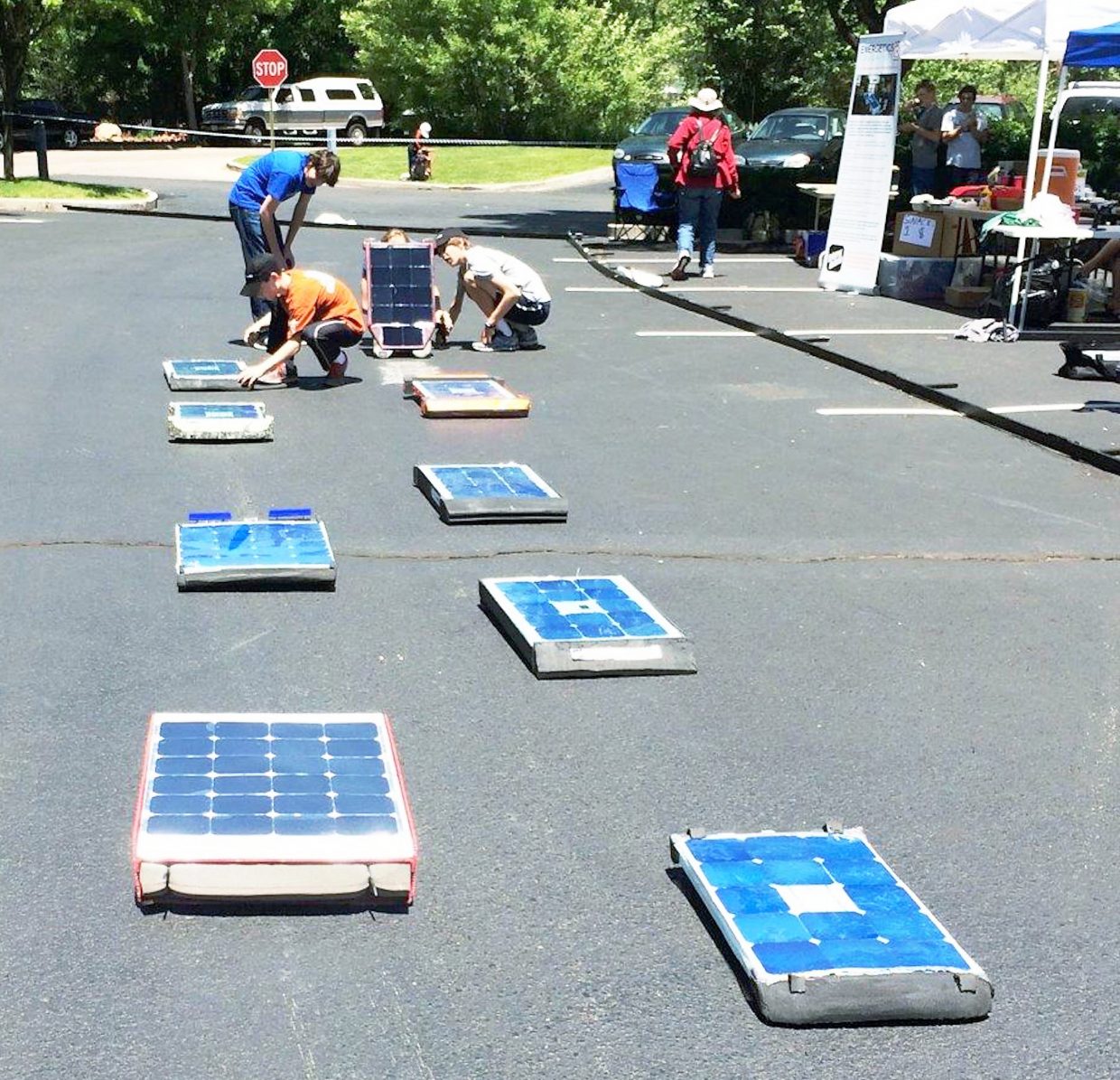 Solar Rollers race car results