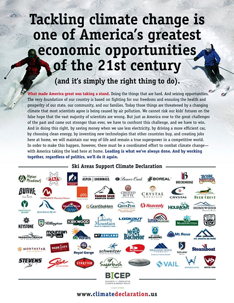 Ski industry eyes climate change concerns | PostIndependent.com