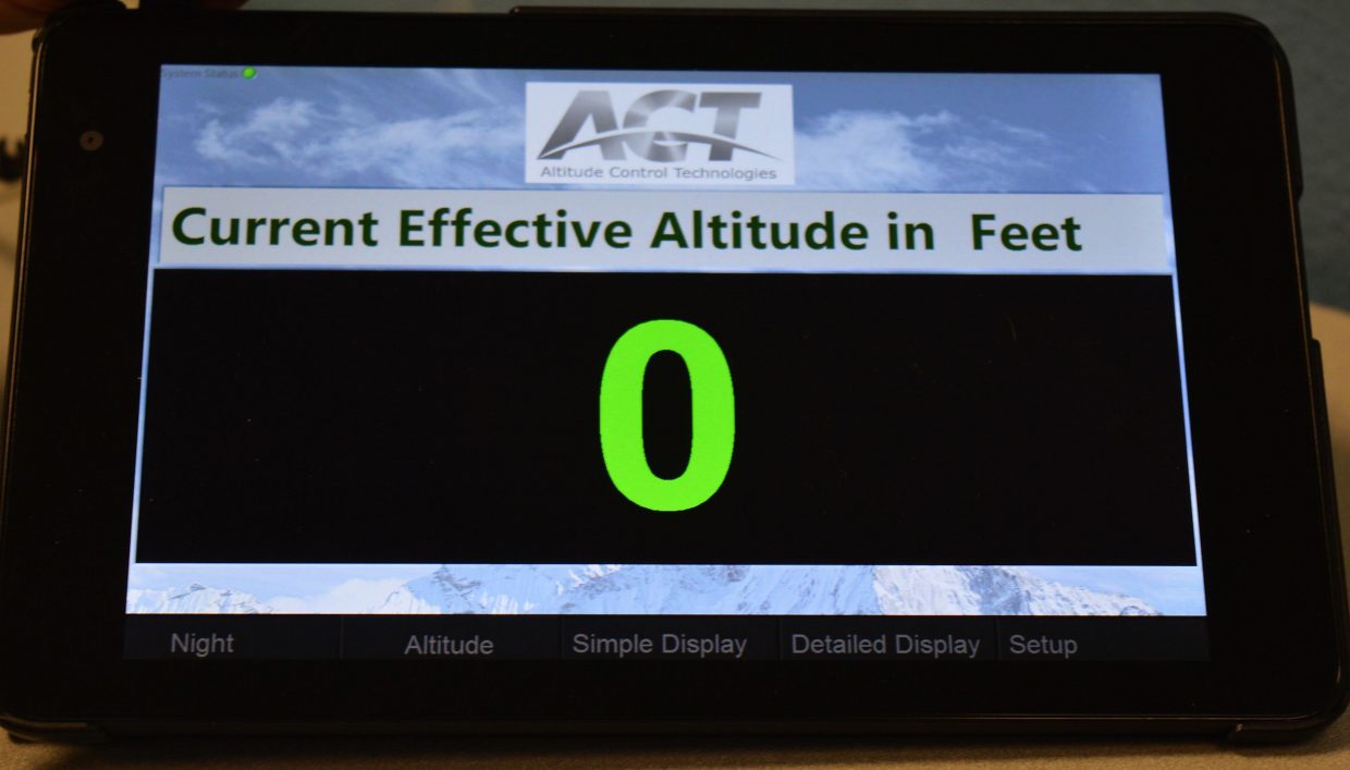 Altitude Control Technologies cures altitude-related health problems ...