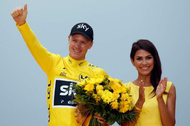 Maillot Jaune Signé Chris Froome - Tour De France 2017 - édition Limitée