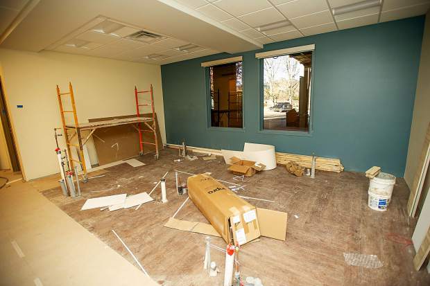 The dental area that will host 3 dental chairs for the new Basalt Integrated Health Center located next to Stubbies.