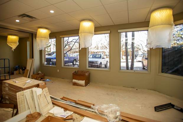 The main lobby area for the new Basalt Integrated Health Center located next to Stubbies.