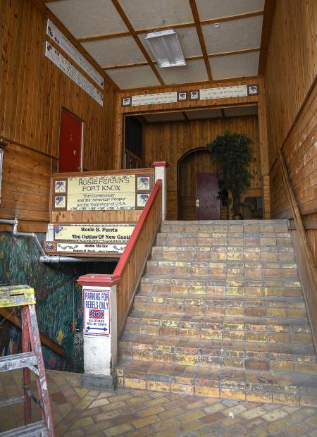 Tenants and the owner of the old school in downtown New Castle are being evicted form the apartments at the end of this week by the town of New Castle.