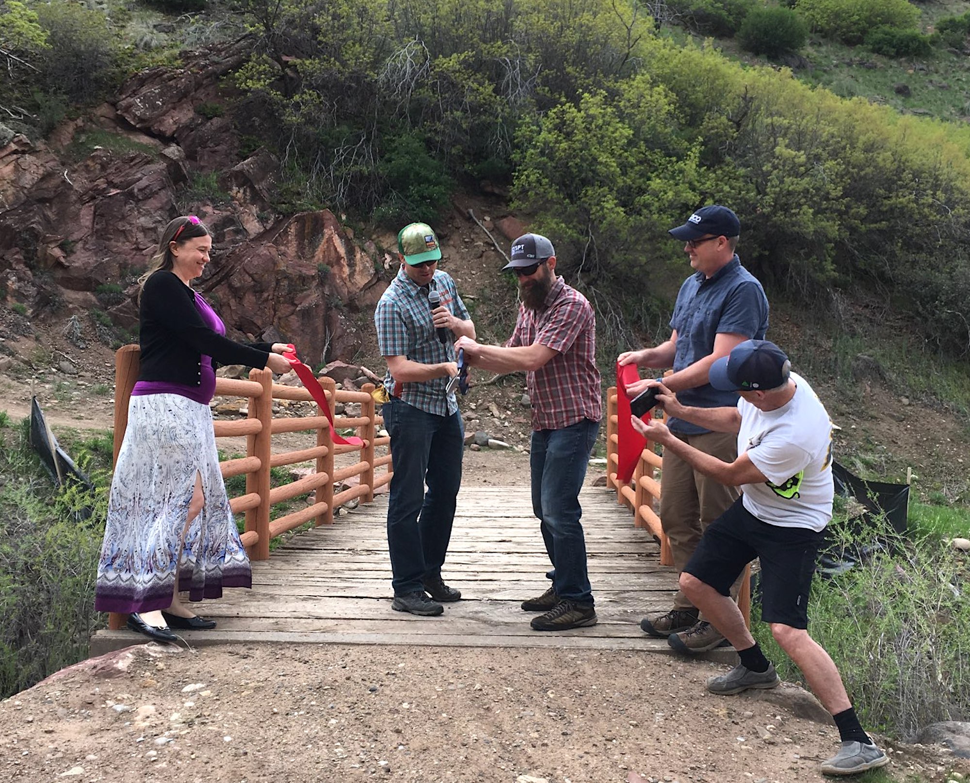 Roaring Fork Mountain Bike Association, Glenwood celebrate completion