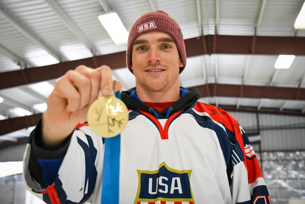 Sunday profile Glenwood’s Troy Benson takes gold in hockey at Deaflympics