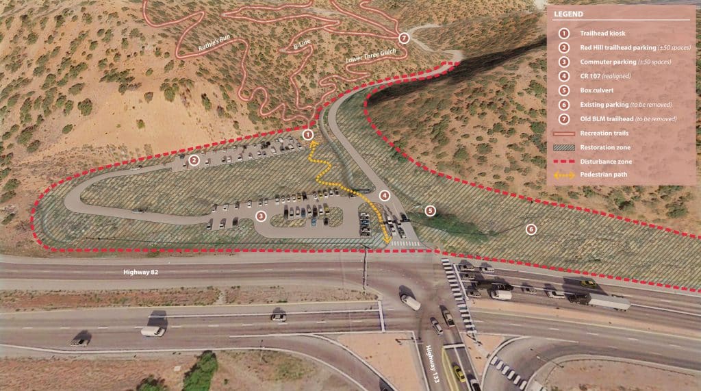 Carbondale Red Hill trail reopening likely another month out, as road