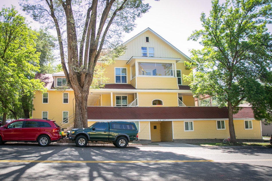 Featuring Elms Building after renovation, photo courtesy of Integrated Mountain Group