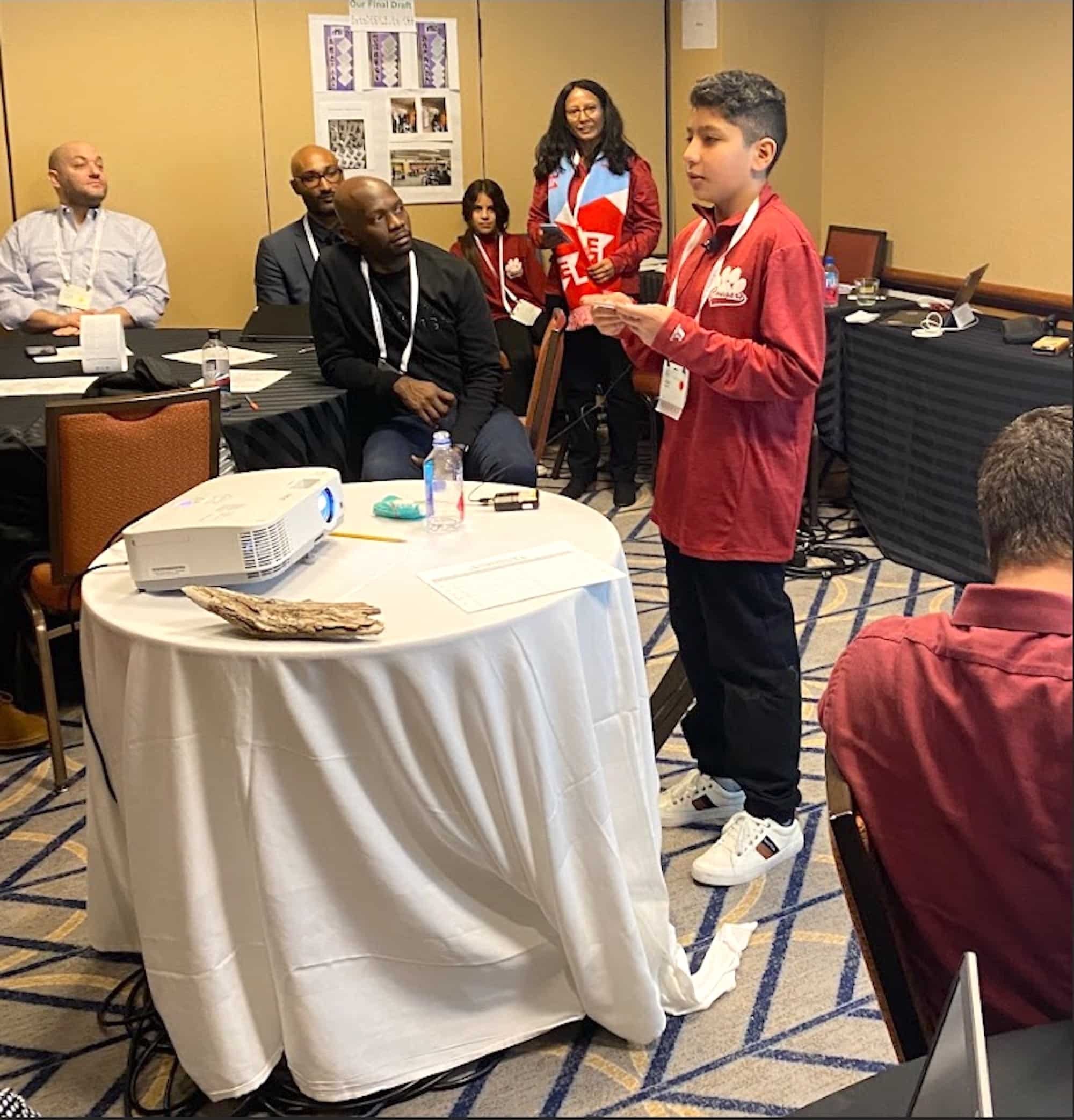 Sharing voices on a national stage — Glenwood Middle School students