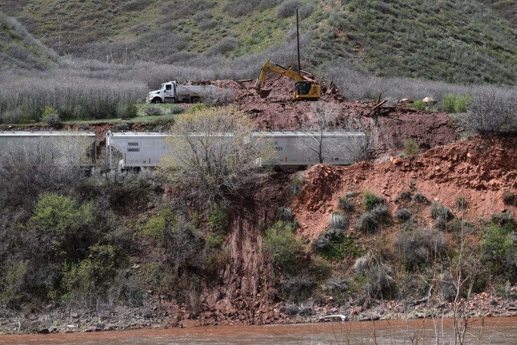 Glenwood Springs car dealer on mudslides ‘All those trees are ripped