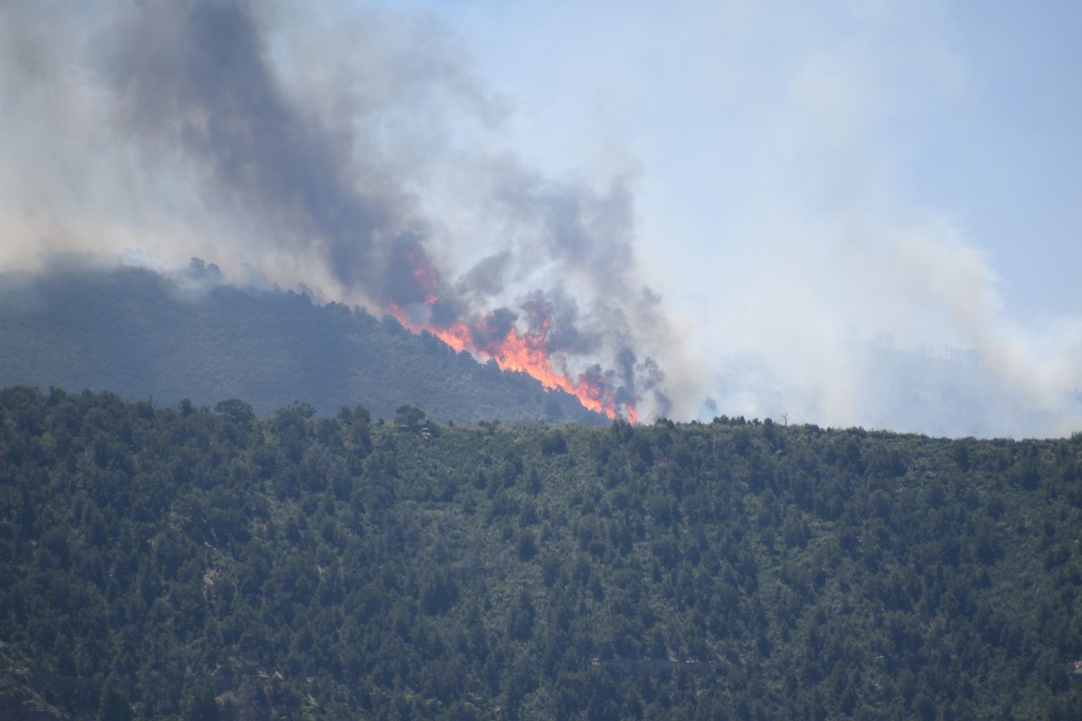 Fire In Spring PHOTOS: Spring Creek Fire continues to burn in Parachute ...