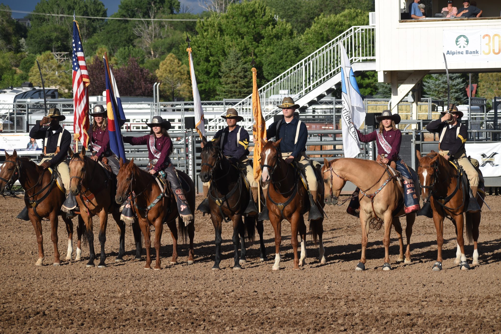 PHOTOS: Younger ones blast out the chutes at Garfield County Fair and ...