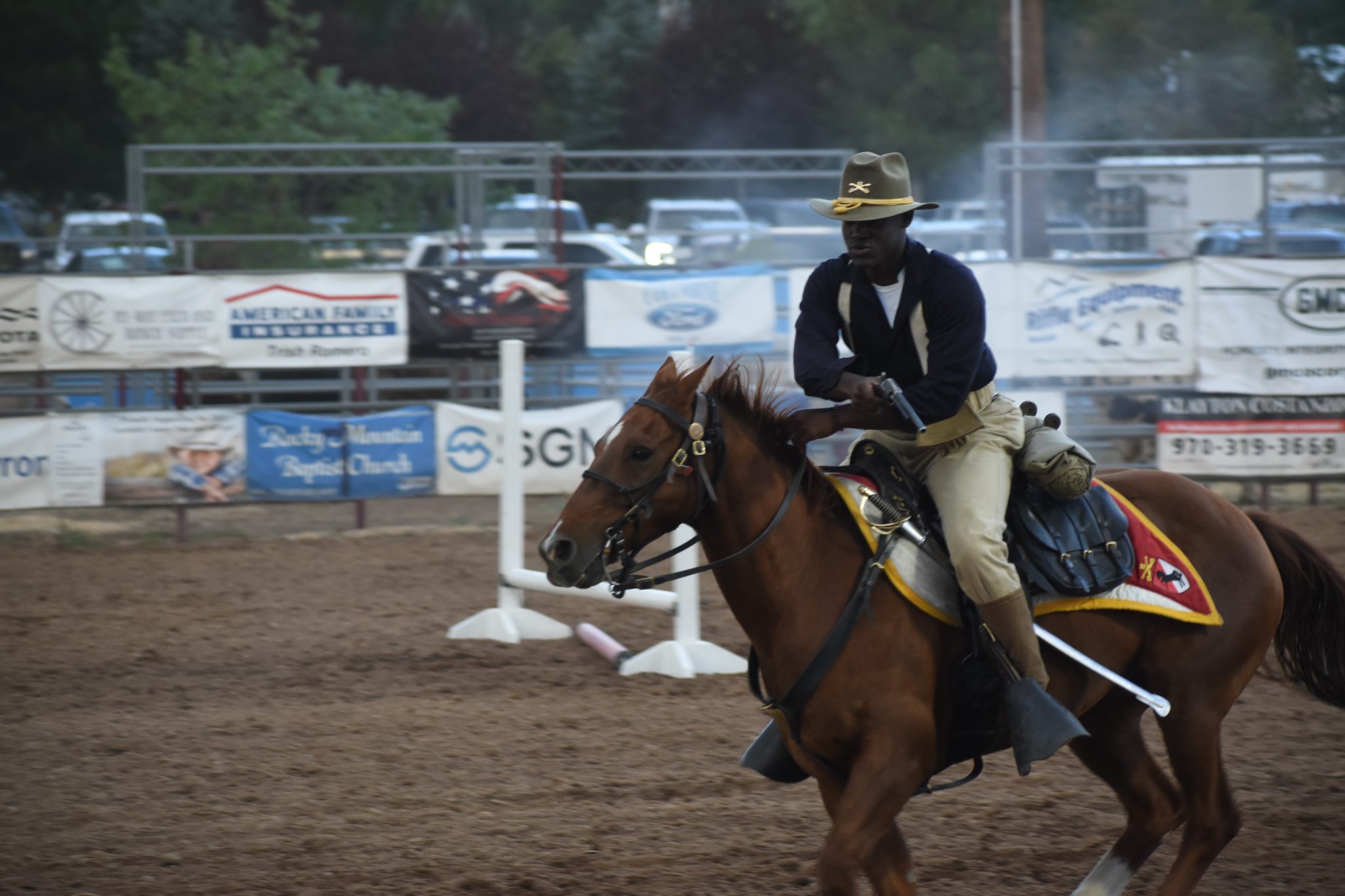 PHOTOS: Younger ones blast out the chutes at Garfield County Fair and ...