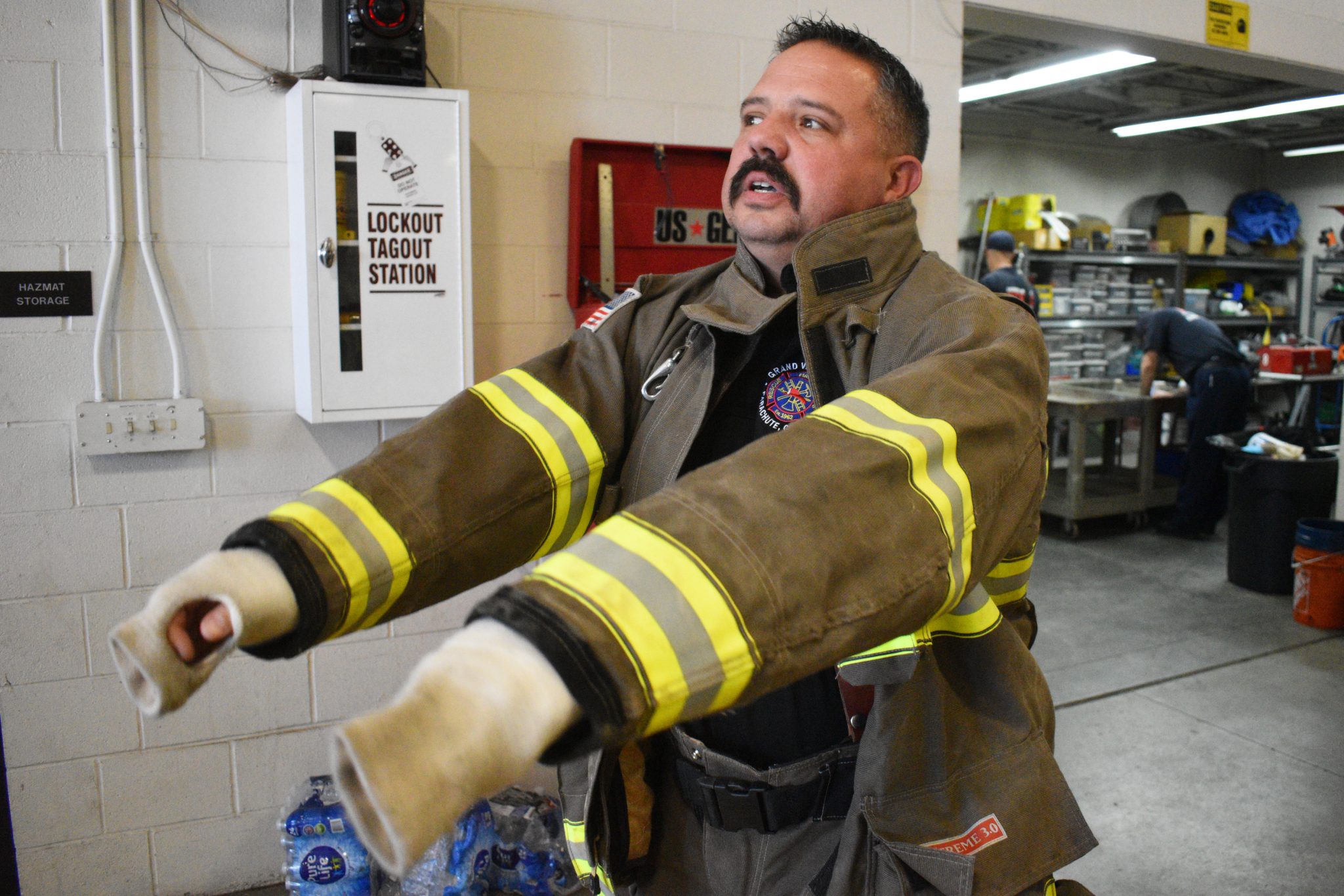 Passing the torch: Chris Jackson promoted to Grand Valley Fire ...