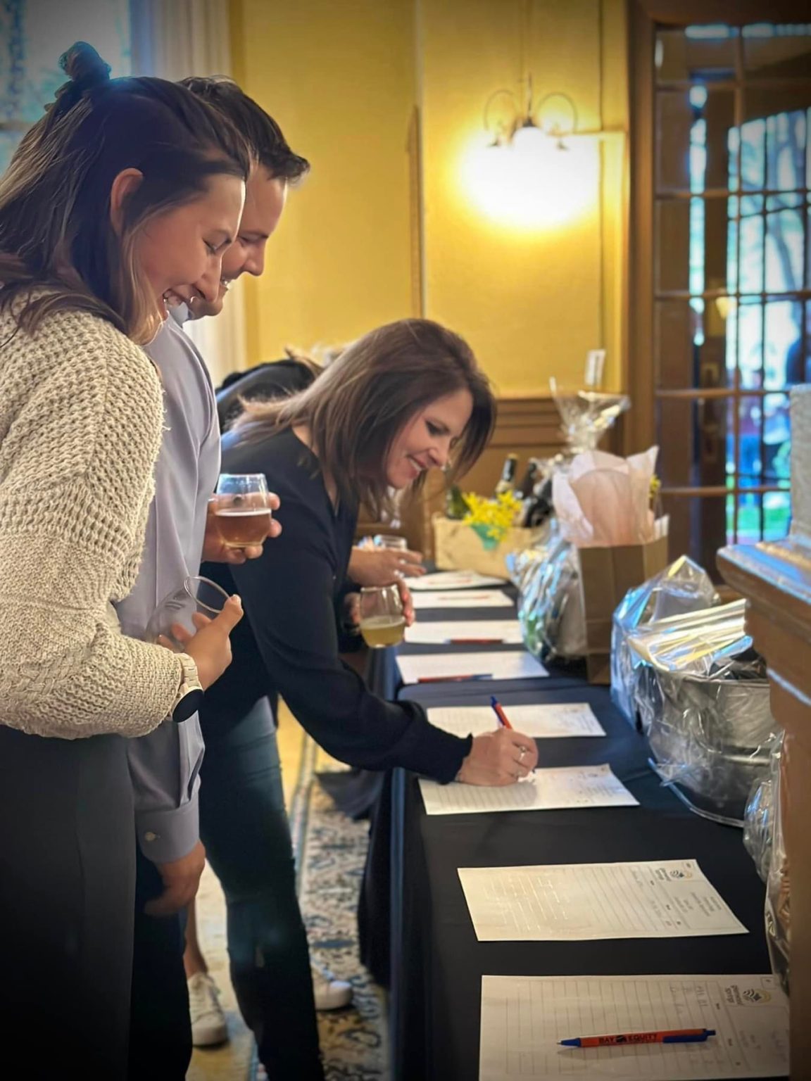 Cheers to educators at Corks and Kegs