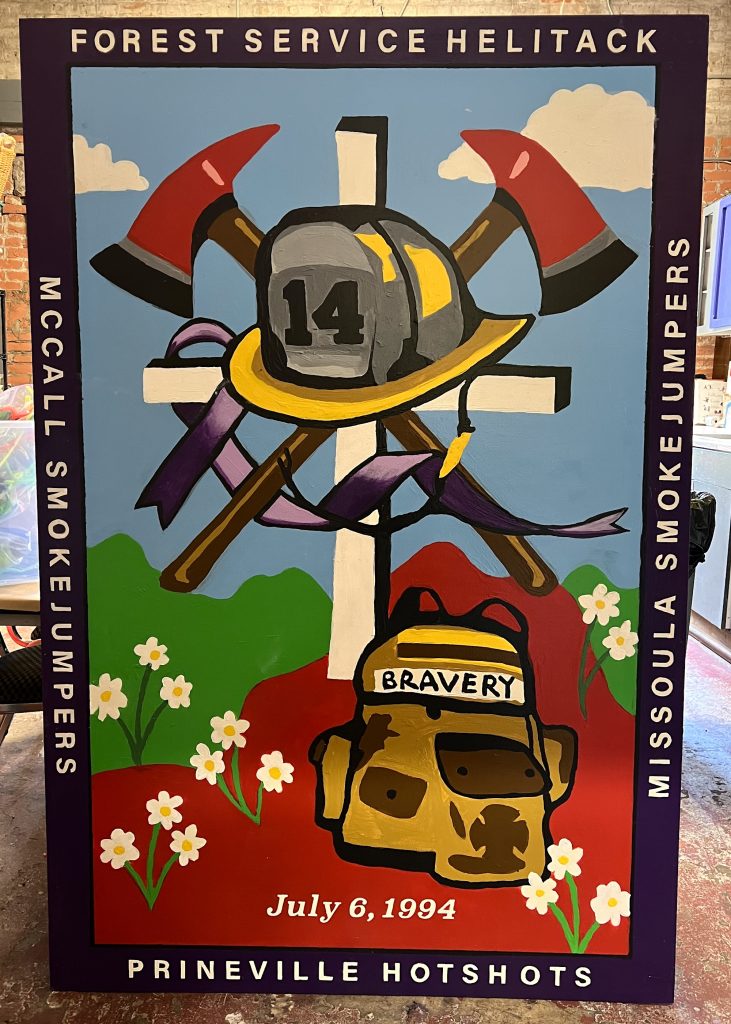 Glenwood Elementary mural project helps keep pledge to &lsquo;Never 