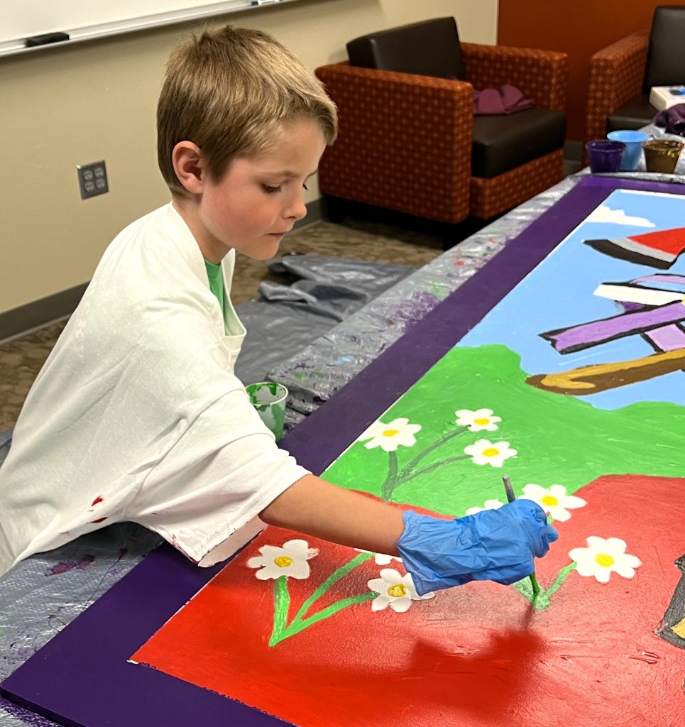 Glenwood Elementary mural project helps keep pledge to &lsquo;Never 