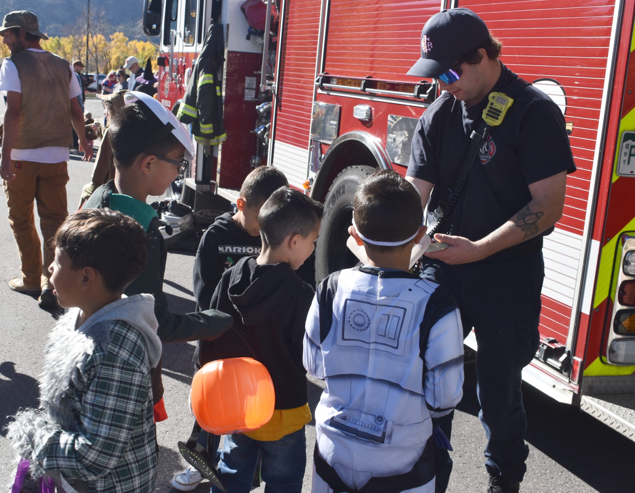 Halloween festivities bring trick-or-treating to the Colorado River ...