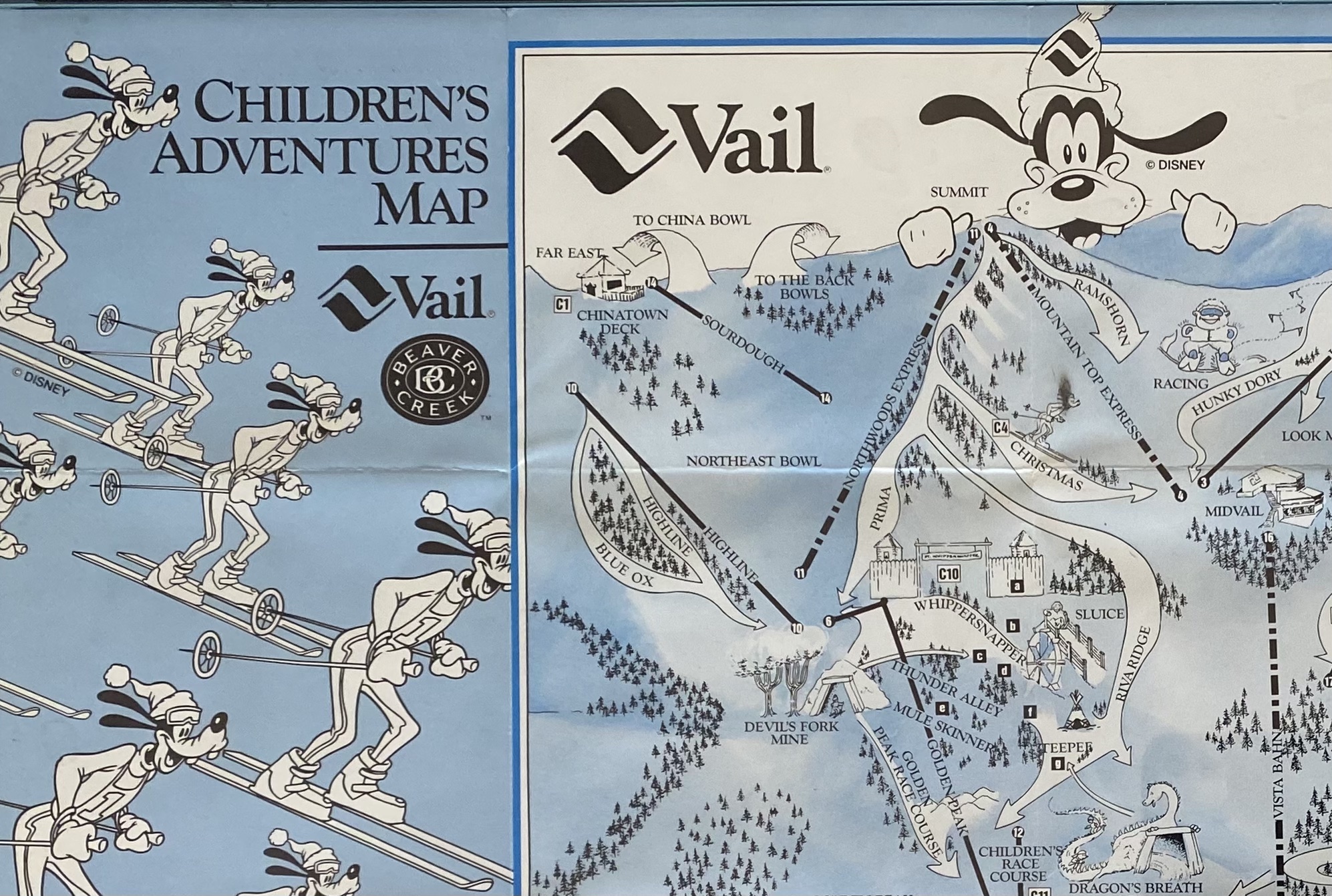 Disney s deep Colorado history - Disney Vail Map